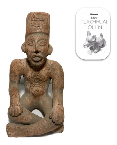 Figura Prehispanica, Barro  Arte Mexicano Escriba