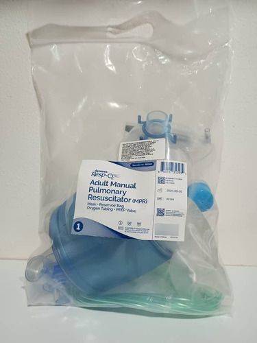 Ambu Resucitador Adulto Con Valvula Peep