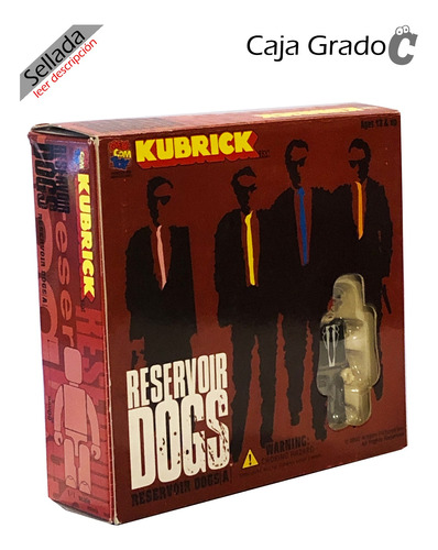 Medicom Kubrick Reservoir Dogs Set A White Pink Brown Joe