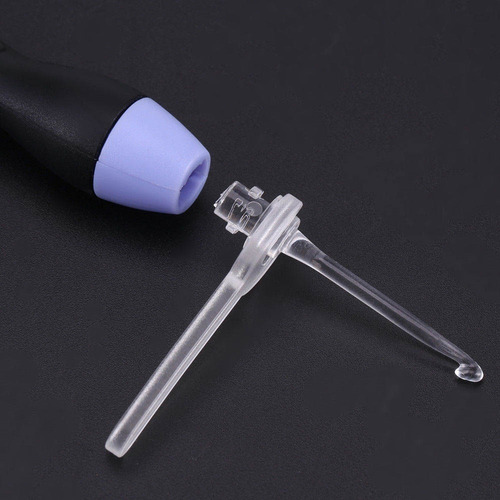 P Juego De Gancho De Ganchillo Con Luz Usb Recargable