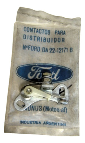 Platino Distribuidor Motorcraft Ford Taunus 1ra Serie 74/75