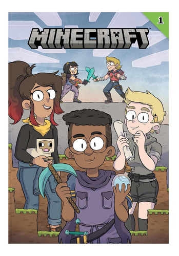 Minecraft Set 1 - Graphic Novels - Encuadernación Biblioteca, De Desconocido., Vol. 1. Editorial Graphic Novels (15 De Diciembre De 2021) En Inglés, 2021
