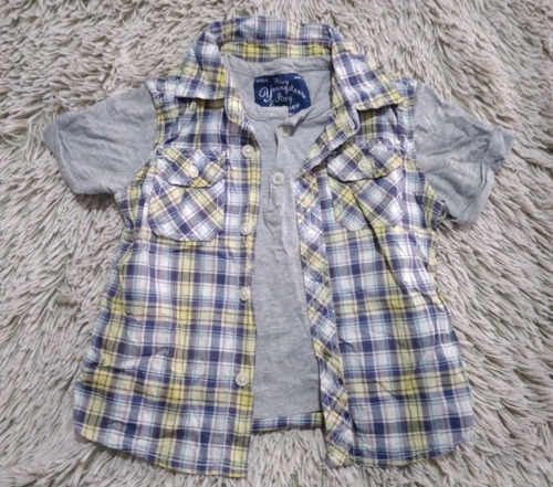 Camisa Con Remera Incluída Bebé Niño Zara