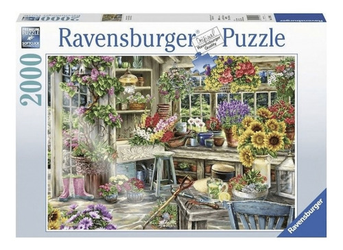 Rompecabezas Ravensburger Gardeners Paradise 2000 Pzs Lelab