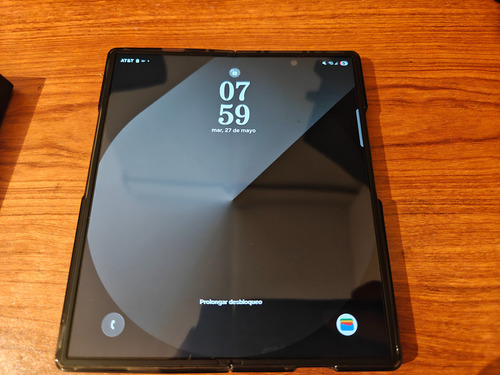Celular Samsung Galaxy Z Fold6 5g 512 Gb 12 Gb De Ram Negro. Funda Spigen Y Funda Trasparente Original. (Usado)