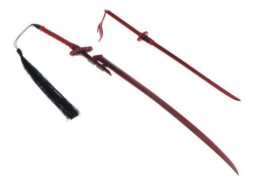 Imagen 3 de 8 de 1: 6 Soldado Accs Samurai Katana Japonesa Hoja Corta Para