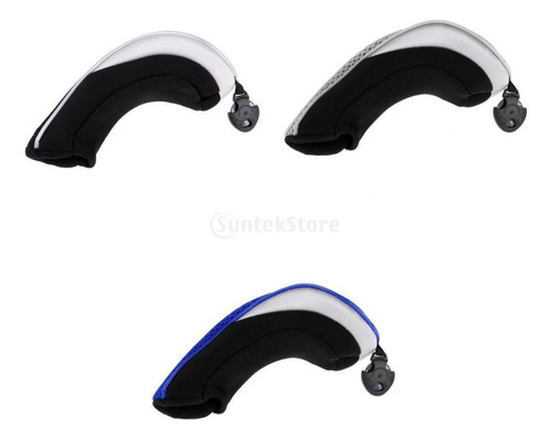 3 Fundas Premium Para Cabezales De Golf Hybrids Utility Ut