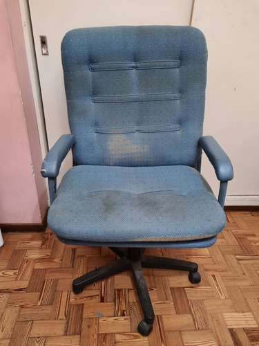 No Envio! Sillon Reforzado Tapizado Usado P/reparar Rueditas