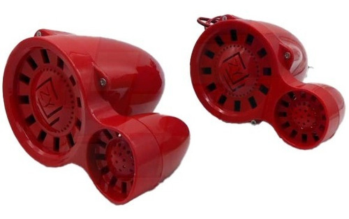 Imagen 2 de 8 de Kit Audio Moto Usb Sd Bluetooth Alarma Mp3 Radio Parlantes