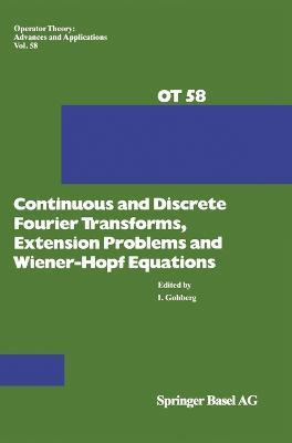 Libro Continuous And Discrete Fourier Transforms, Extensi...