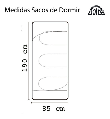 Saco De Dormir Compass Azul Doite