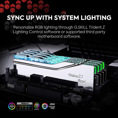 Memoria Ram Ddr5 G.skill Trident Z5 Royal -plata