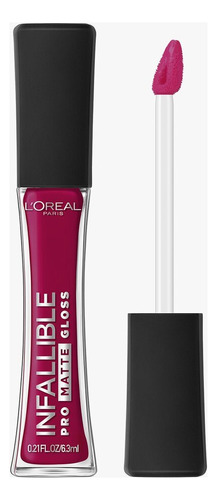 Labial Gloss Loréal Paris Infallible Pro Matte Gloss - 6.3ml Color 310 Forbidden Kiss