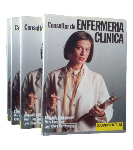 Libros Consultor De Enfermería Oceano/centrum 4 Tomos. 