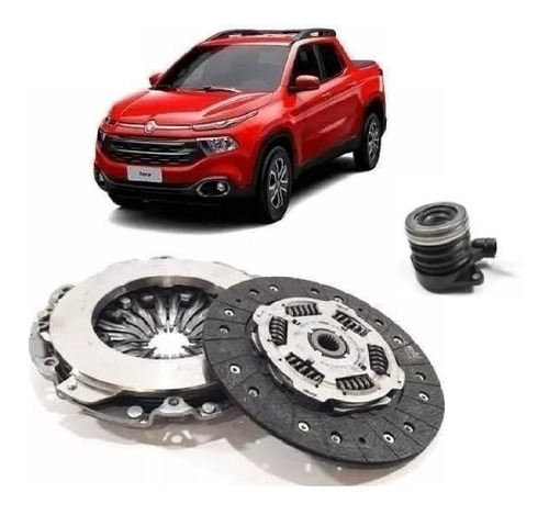 Kit De Embreagem Com Atuador Fiat Toro 2.0 Diesel 4x4