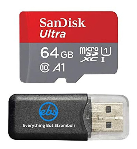 Sandisk - Tarjeta De Memoria Micro Sdxc De 64 Gb