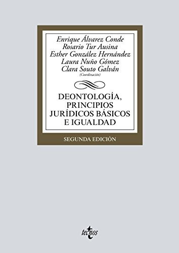 Deontología, Principios Jurídicos Básicos E Igualdad (derech