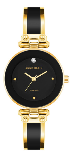 Brazalete Watch Anne Klein Con Esfera De Diamante Para Mujer