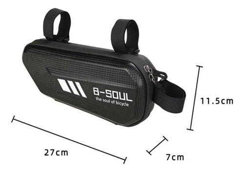 1.5lt Bolsa De Marco Impermeable Para Bicicleta Bolso