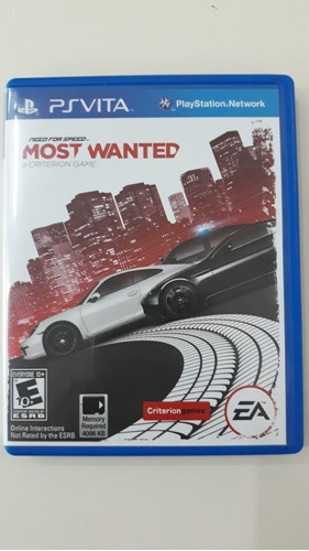 Need For Speed: Most Wanted Electronic Arts Ps Vita Físico