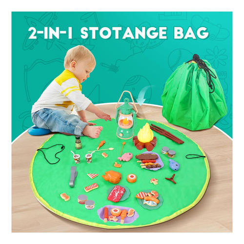 Juguetes Para Acampar Con La Carpa De Juego Emergente En Al