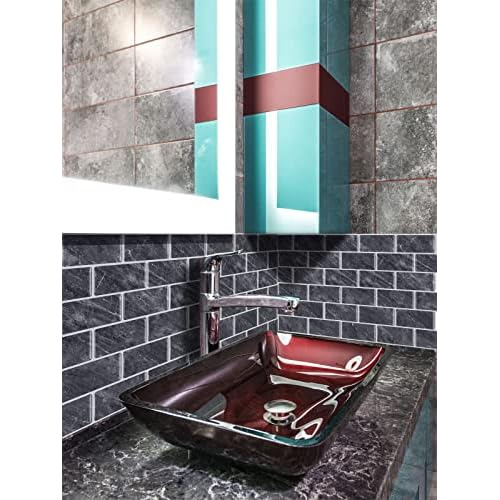 Azulejos Autoadhesivos Aspecto De Mármol, Azulejos De ...