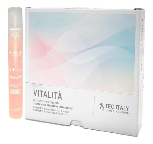 Ampolleta Vitalita Tec Italy Reparador  1 U/n X 10ml