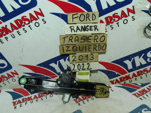 Cremallera Alzavidrio Trasera Izq. Ford Ranger 2013-2022