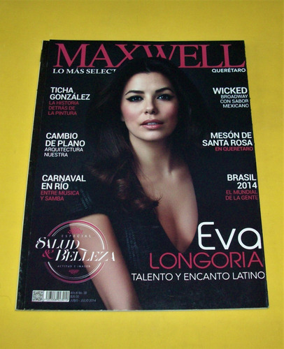 Eva Longoria Revista Maxwell Queretaro 2016