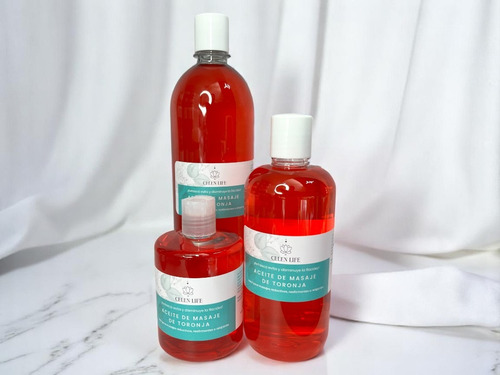 Aceite Para Masaje Corporal 1 Litro Celen Life Toronja