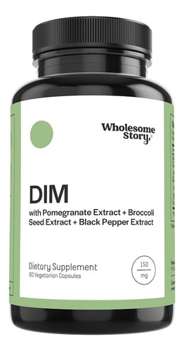 Wholesome Story Dim Extracto Granada Brocoli Pimienta 60 Ct Sabor Sin Sabor