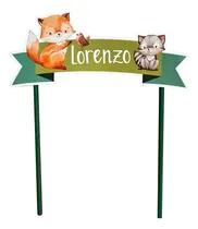 Comprar Caketopper Adorno Para Torta Baby Shower Bautismo Cumple