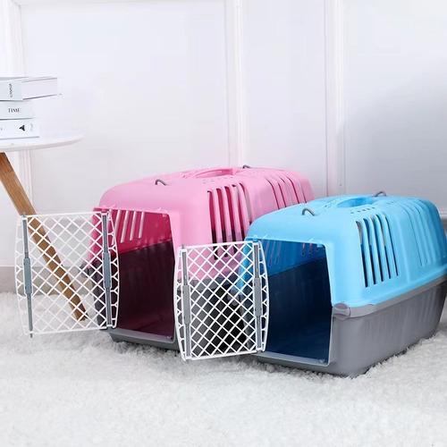 Transportadora Rígida Para Mascotas Perro Gato Resistente N1