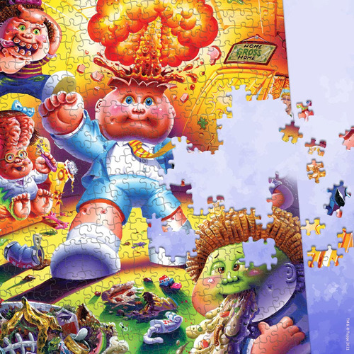 Rompecabezas Usaopoly Garbage Pail Kids 1000 Piezas