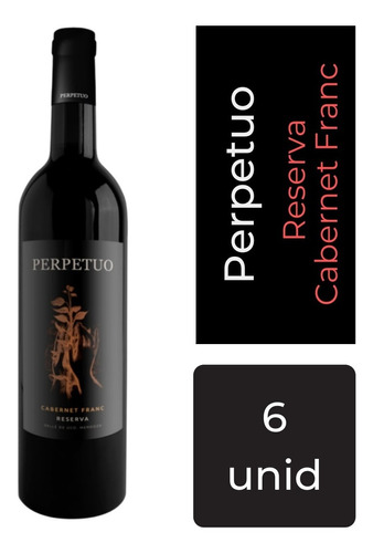 Vino Perpetuo Reserva Cabernet Franc 750 Ml X6 Unidades Mp 