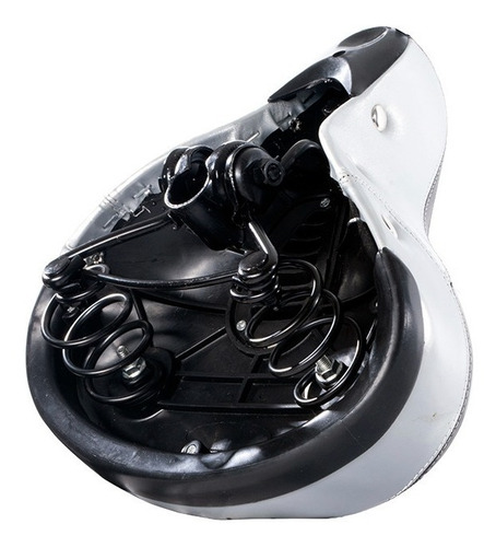 Imagen 6 de 10 de Asiento Para Bicicleta Crusier Confortable Negro C/ Remaches