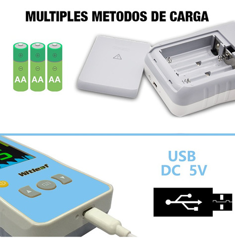 Oximetro Pulsometro Portatil Sonda Neonatal Witleaf Az