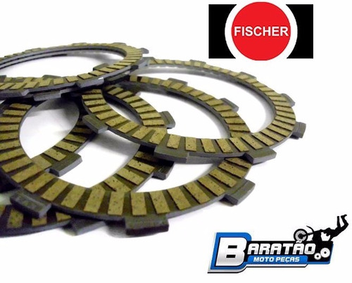 Disco Embreagem Fischer Honda Xl 250 R Anos 82 83 84 Motor