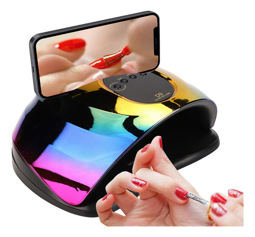 Lámpara De Uñas De Gel Uv Secador Uñas Led Con 57 Leds