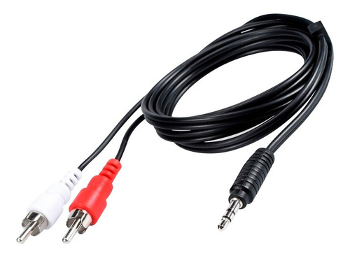 Cable Mini Plug A 2 Rca X 1,5 Metros Audio Parlante Netmak