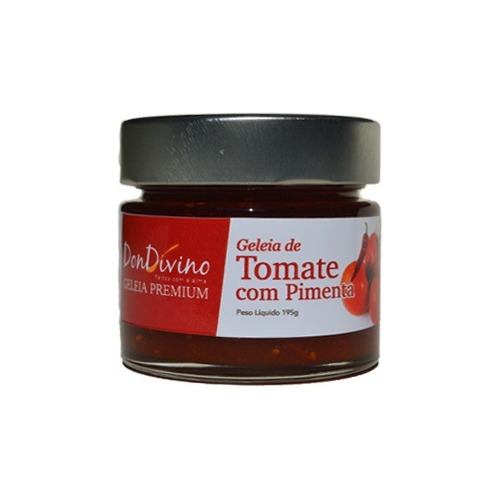 Geleia De Tomate Cereja Com Pimenta 190g  - Don Divino