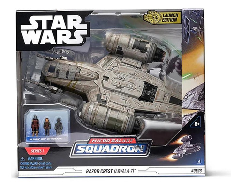 Star Wars Razor Crest Arvala-7 20cm Com Figura 3445 - Sunny