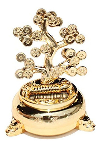 Money Fortune Coin Dancing Tree / Plant Flip Flap Para Great