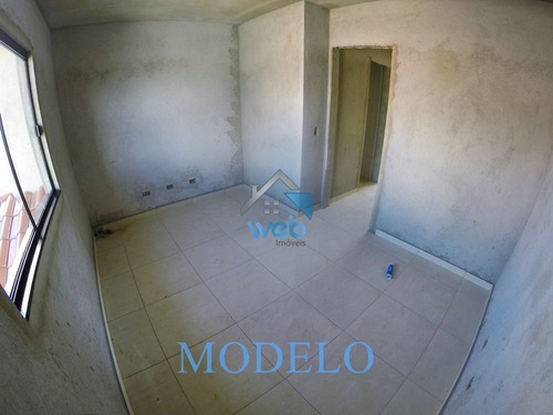 Imagem 14 de 28 de Sobrados À Venda Na Região Do Vitória Régia, Com Dois Quartos, Sala, Cozinha, Edícula Com Banheiro E Banheiro Social, Ainda Em Fase De Construção. - Ca02085 - 70728179