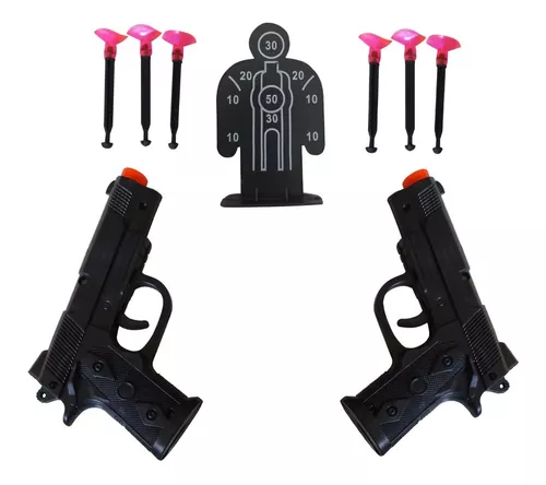 Brinquedo conjunto de armas nerf com alvo - TOYS - Lançadores de Dardos -  Magazine Luiza