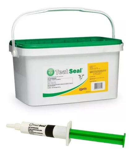 Teat Seal Zoetis - Selante De Teto P/ Vaca Seca Cx C/ 120 Un