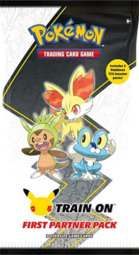 Pokemon Tcg 25 Aniversario First Partner Pack Kalos Jumbo