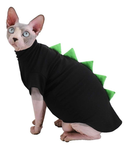 Dinosaurio Sphynx Ropa Para Gatos Sin Pelo Lindas Camisas De