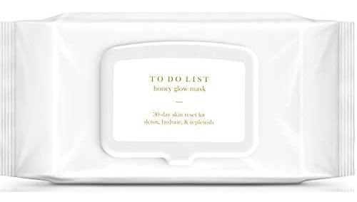 To Do List Honey Glow Mask | 30 Premium Sheet Masks In Eco-f