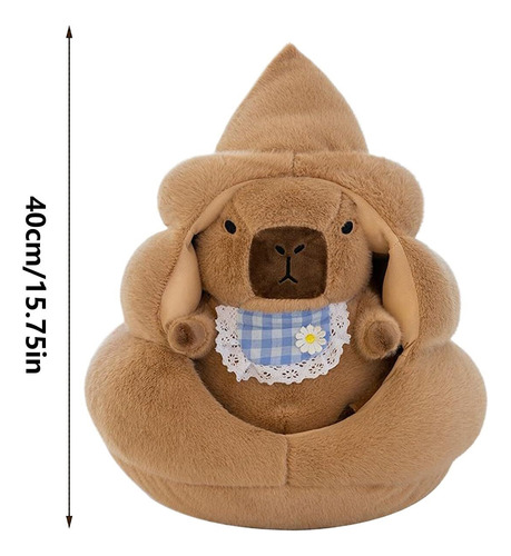 Kapibara Poop Bib Brinquedos De Pelúcia De Golfinho Aquático